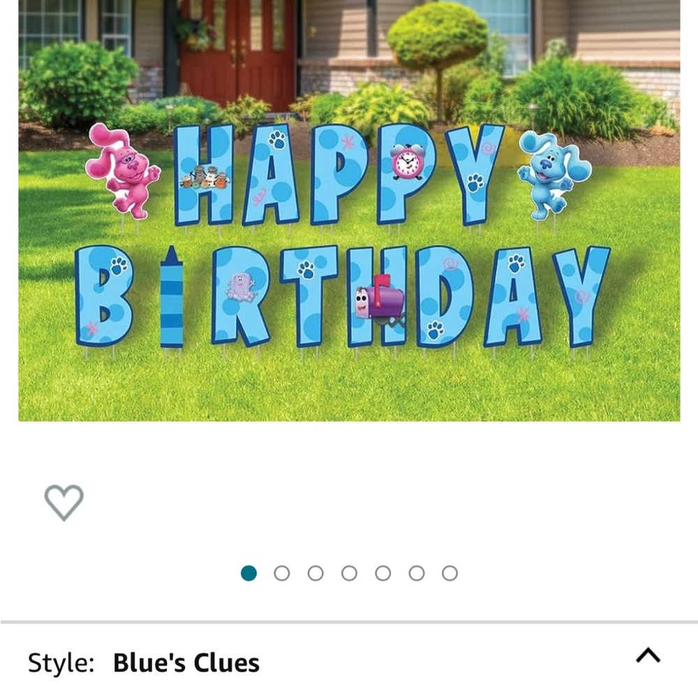 Blues Clues Birthday Yard Signs